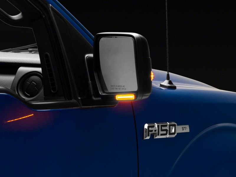 Raxiom 04-14 Ford F-150 Axial Series LED Sequential Mirror Mounted Turn Signals- Clear - T578176