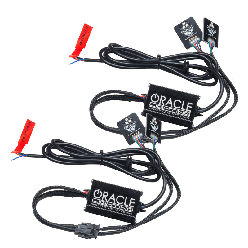 Oracle 19-21 RAM 1500 RGB Headlight Demon Eye Kit - LED Projector - w/o Controller SEE WARRANTY - 1456-334
