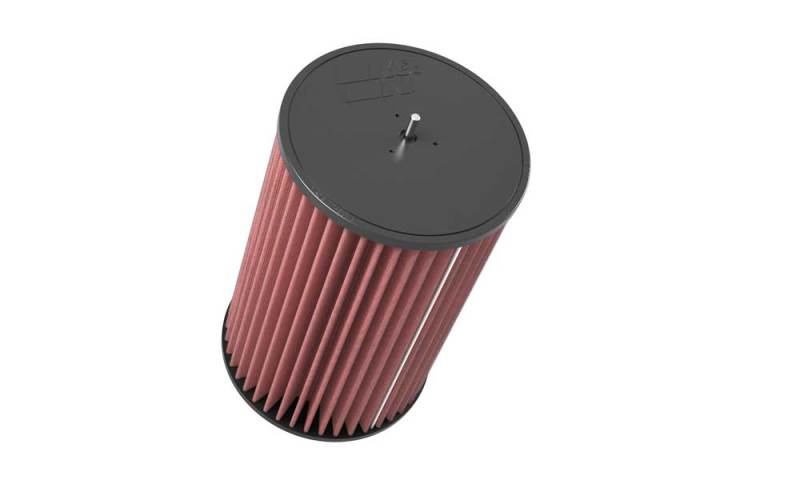 K&N Universal Clamp-On Air Filter 4-1/8in FLG 7-3/8in B 7in T W/STUD 11-1/2in H - RU-5181 by K&N Engineering - front view