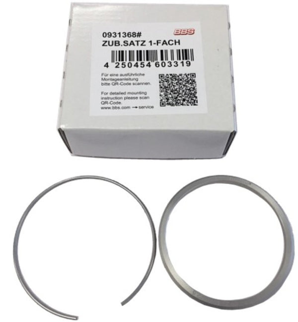 BBS PFS KIT - Subaru - Includes 70mm OD - 56mm ID Ring / 70mm Clip - 09.30.060 by BBS