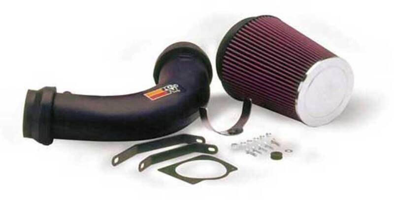 K&N 97-02 Ford F Series V8-4.6L/5.4L Performance Intake Kit - 57-2514-4 for 1997-2002 Ford Expedition - front view