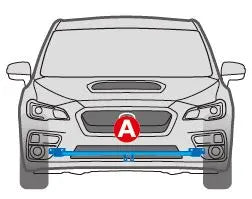 Cusco Power Brace Front Member 2015 Subaru Impreza USDM Model (VA Chassis) - 6A1 492 FM