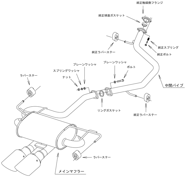 HKS LEGAMAX Sports 2018 Toyota Corolla Sport 2ZR/8NR - 32018-AT061