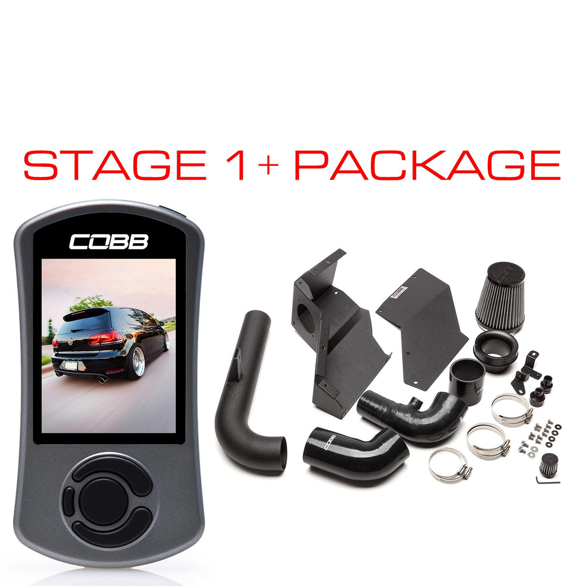 Cobb 10-14 Volkswagen GTI MK6 (USDM) Stage 1+ Power Package - 6V1X01P