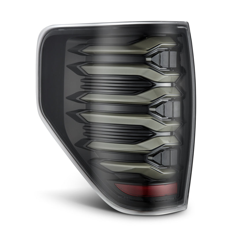 AlphaRex 09-14 Ford F150 LUXX LED Tailights - AlphaBlack Housing - 653080