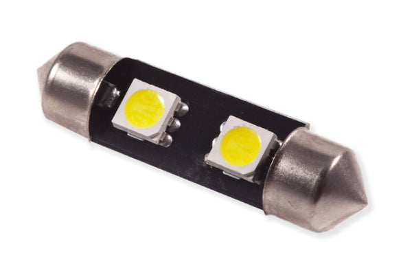 Diode Dynamics 36mm SMF2 LED Bulb Warm - White (Single) - DD0079S for 1994-2004 Ford Mustang - front view