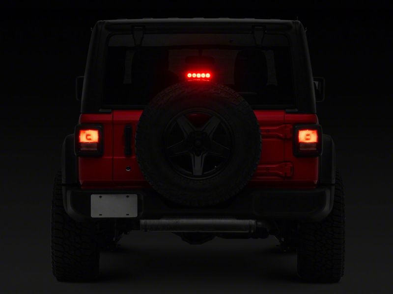 Raxiom 18-23 Jeep Wrangler JL Axial Series LED Third Brake Light- Red - J142672-JL