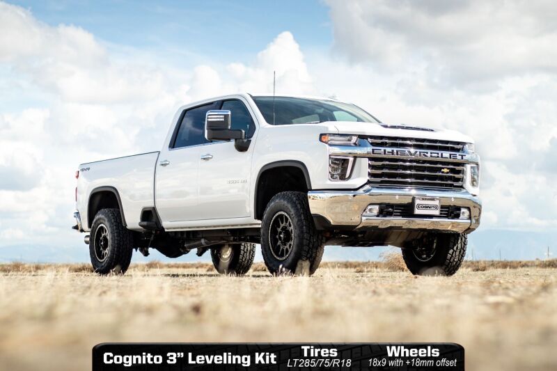 Cognito 20-24 Chevy/GMC Silv/Sierra 2500/3500 HD 2WD/4WD 3in Elite Leveling Kit w/ King 2.5 RR - 510-P0931