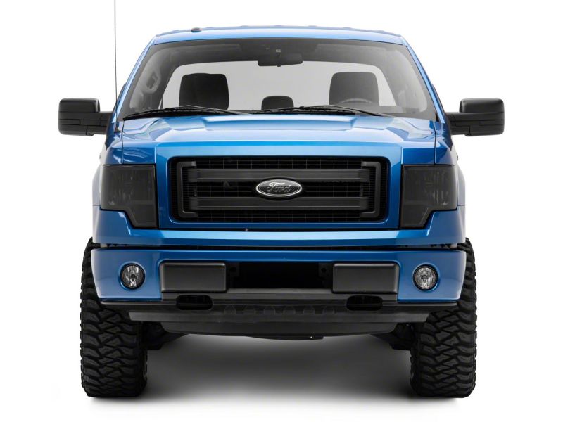 Raxiom 09-14 Ford F-150 Axial OEM Style Rep Headlights- Chrome Housing- SmokedLens - T551344