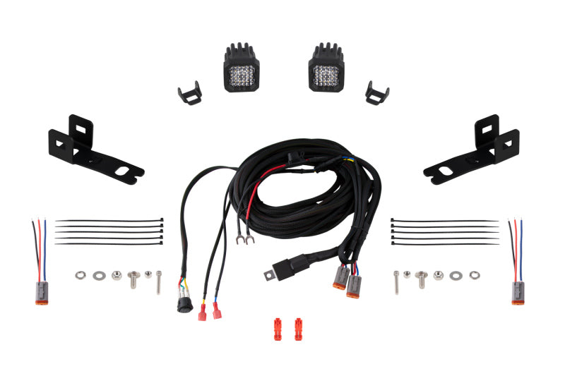 Diode Dynamics 21-22 Ford F-150 Stage Series Reverse Light Kit C1 Pro - DD7375 for 2021-2023 Ford F 150 - front view