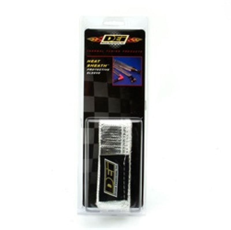 DEI Heat Sheath 3/4in x 3ft - Aluminized Sleeving - Sewn Edge - 10403
