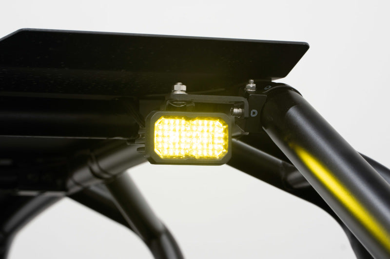Diode Dynamics Stage Series 2 In Roll Bar Chase Light Kit SSC2 Sport - Yellow (Pair) - DD7669 for 2020-2023 Polaris RZR PRO X