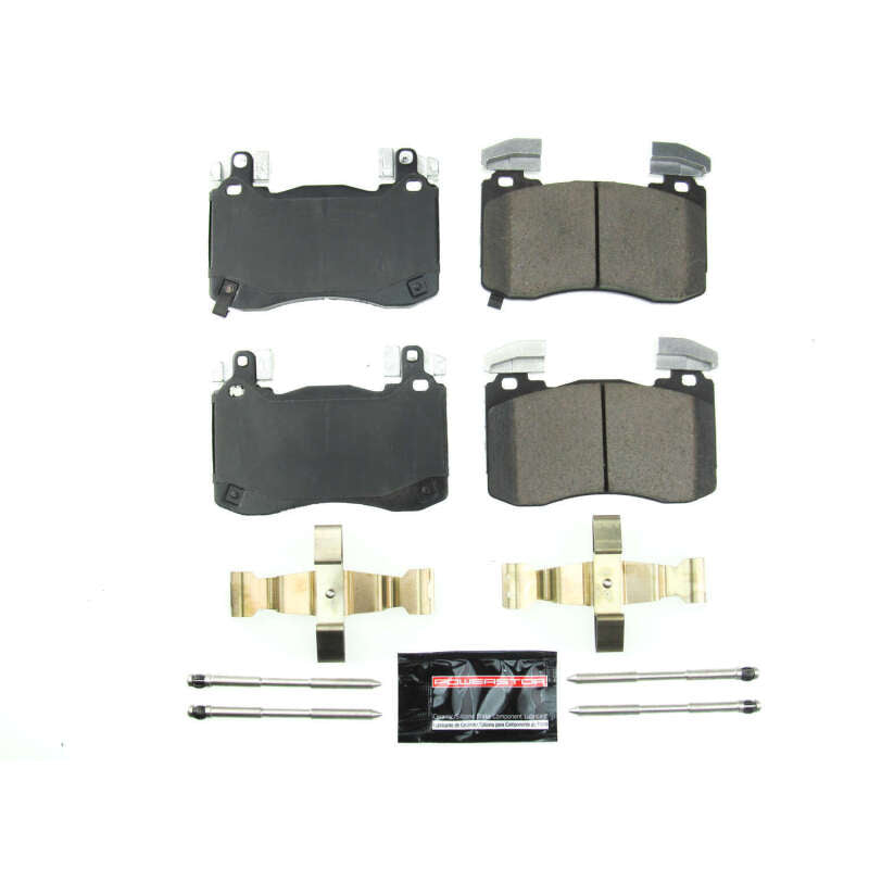 Power Stop 18-19 Kia Stinger Front Z23 Evolution Sport Brake Pads w/Hardware - Z23-6012 for 2018-2023 Kia Stinger - front vie