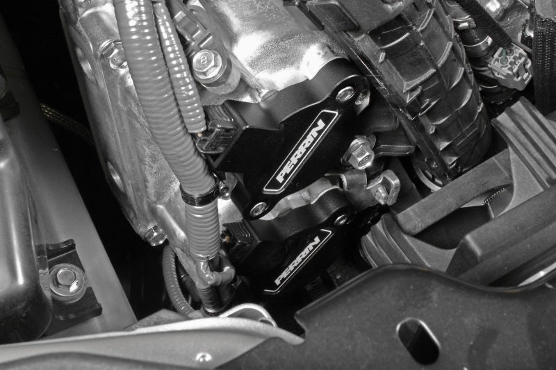 Perrin 15-22 WRX Cam Solenoid Cover - Black - PSP-ENG-172BK