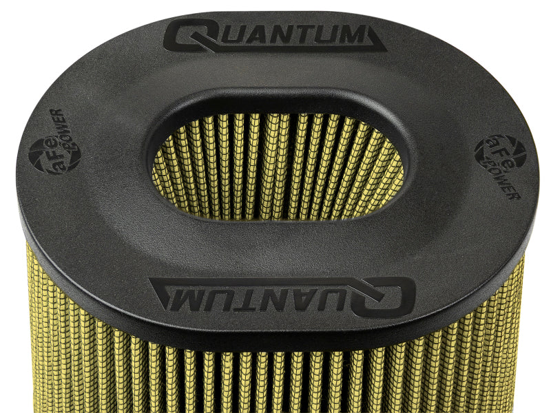 aFe Quantum Pro Guard 7 Air Filter Inverted Top - 5.5inx4.25in Flange x 9in Height - Dry PG7 - 72-91133