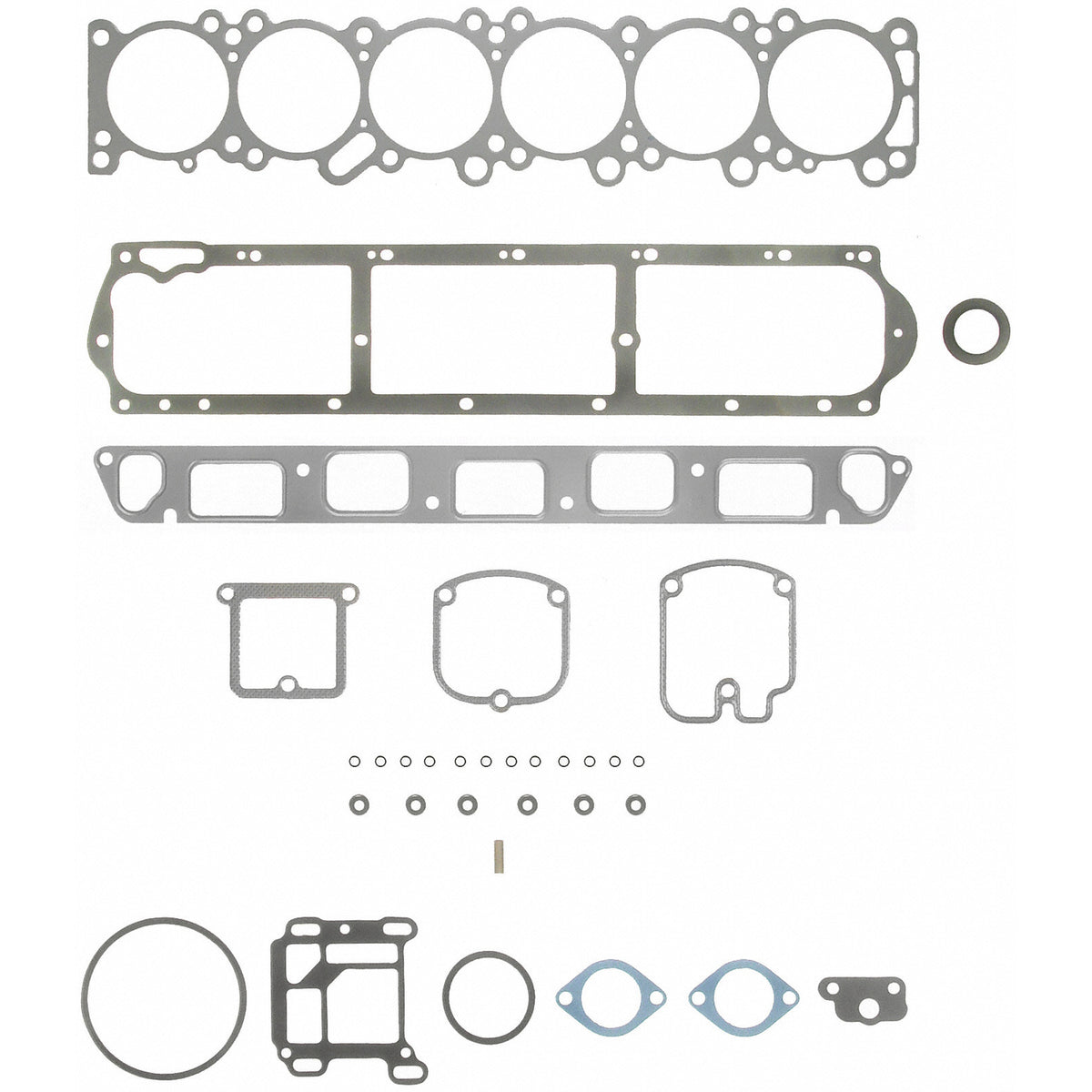 Fel-Pro HS 8196 PT-2 PermaTorque Engine Cylinder Head Gasket Set - HS8196PT2 for 1966-1969 Pontiac LeMans - front view
