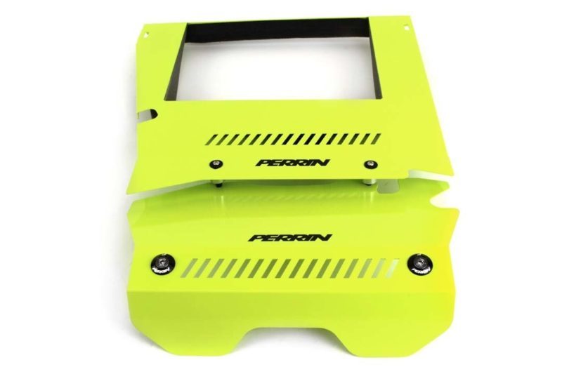 Perrin 15-21 Subaru WRX Engine Cover Kit - Neon Yellow - PSP-ENG-165NY