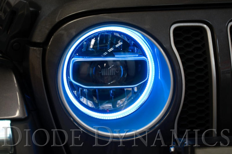 Diode Dynamics 18-21 Jeep JL Wrangler/Gladiator RGBW HD LED Halos - DD2290
