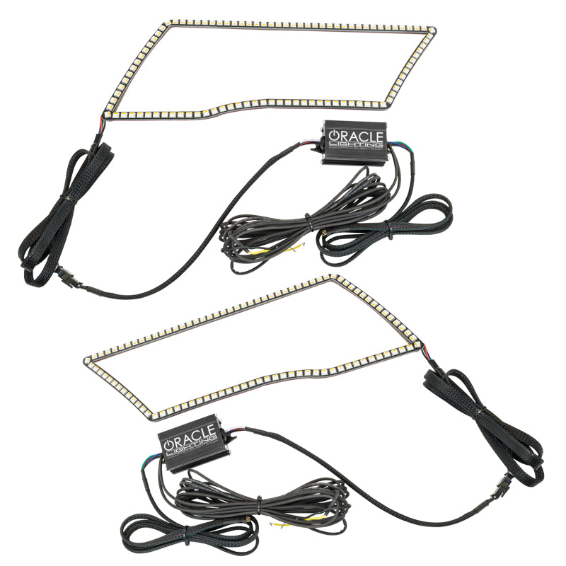 Oracle 09-18 Dodge Ram Switchback Quad Headlight Halo Kit - RGB+A + w/o Controller SEE WARRANTY - 1328-334