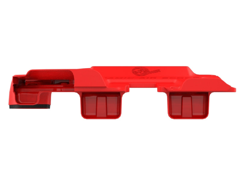 aFe POWER Red Edition Dynamic Air Scoop XL for Intake Kits 50-70119D and 50-70119R - 50-70119AR