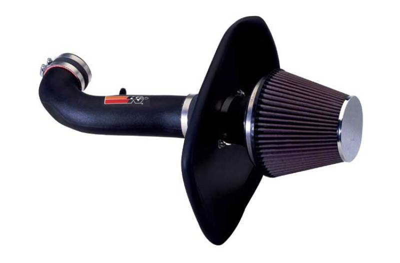 K&N 04 Cadillac CTS V6-3.6L DOHC Performance Intake Kit - 57-3042 for 2004-2006 Cadillac CTS - front view