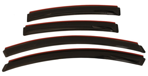 AVS 11-17 Buick Regal Ventvisor In-Channel Front & Rear Window Deflectors 4pc - Smoke - 194275 for 2011-2017 Buick Regal - fr
