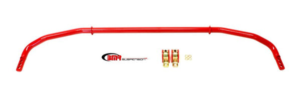 BMR 12-15 5th Gen Camaro Rear Hollow 32mm Adj. Sway Bar Kit w/ Bushings - Red - SB033R for 2012-2015 Chevrolet Camaro - front