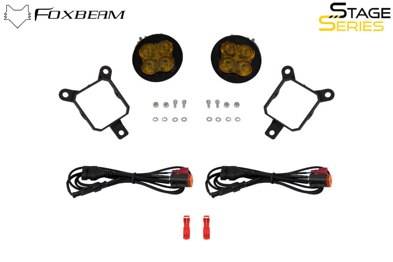 Diode Dynamics SS3 SAE Type Y Fog Light Kit - Yellow SAE Fog - DD7991