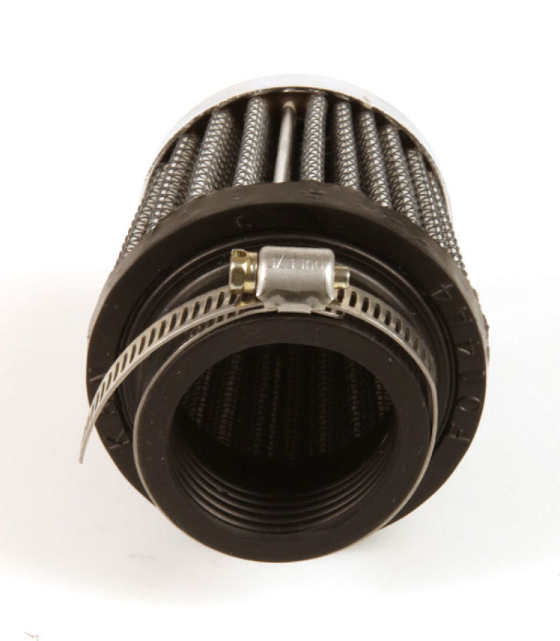 K&amp;N Universal Chrome Filter 1 3/8 inch FLG / 2 1/2 inch Base / 2 inch Top / 2 1/4 inch Height - RC-0790