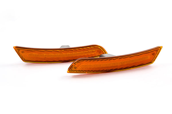 Diode Dynamics 14-19 Cadillac ATS Cadillac ATS LED Sidemarkers (Pair) - Amber - DD5065 for 2014-2019 Cadillac CTS - front vie