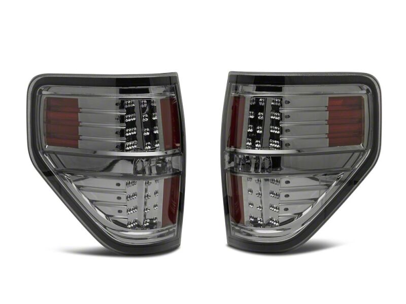 Raxiom 09-14 Ford F-150 Styleside LED Tail Lights- Black Housing- Smoked Lens - T542880 - close-up view 5