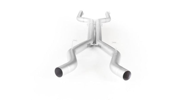 Remus 2018+ BMW M5 F90 / F93 M8 GC 4.4L V8 (S63B44B) Non-Resonated Front Section Pipe - 089317 0000 by Remus