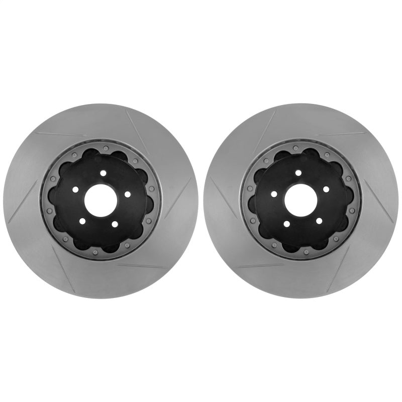 StopTech 03-04 Infiniti G35 Coupe AeroRotor 322x22mm Rear Drilled Rotor - 81.646.9922
