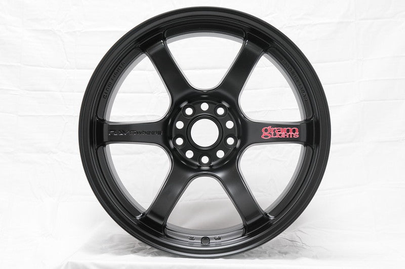 Gram Lights 57DR 19x8.5 +25 5-114.3 Semi Gloss Black Wheel - WGI225EH by Gram Lights