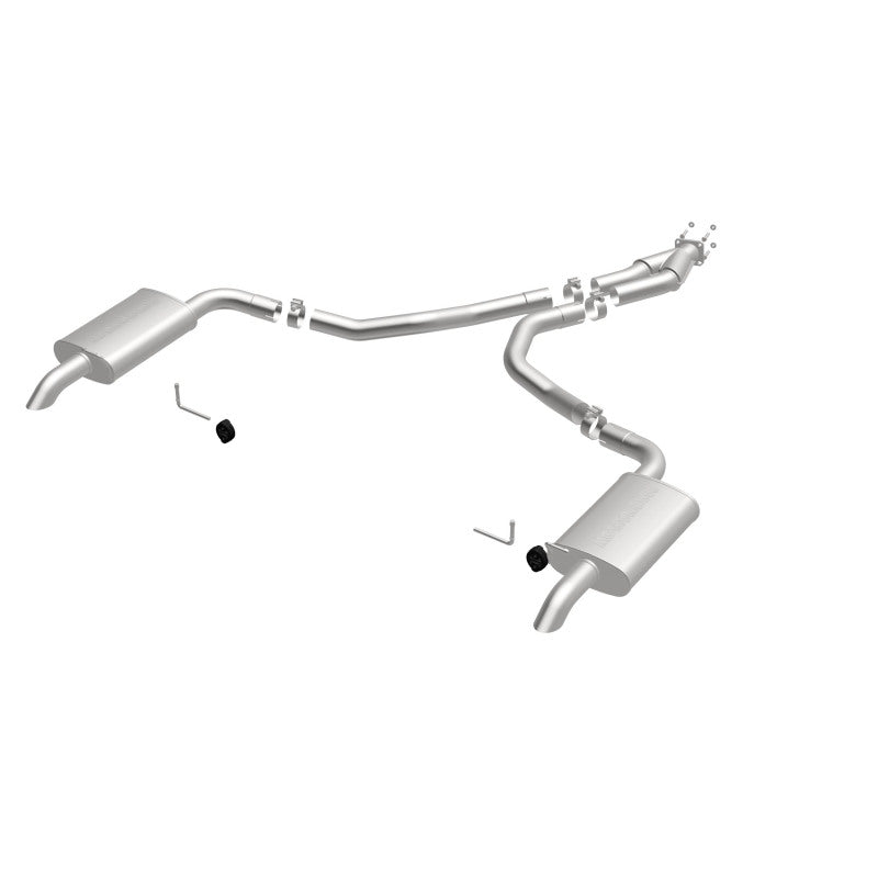 MagnaFlow 75-79 Chevy Corvette V8 5.7L Dual Split Rear Exit Stainless Cat-Back Perf Exhaust - 16710