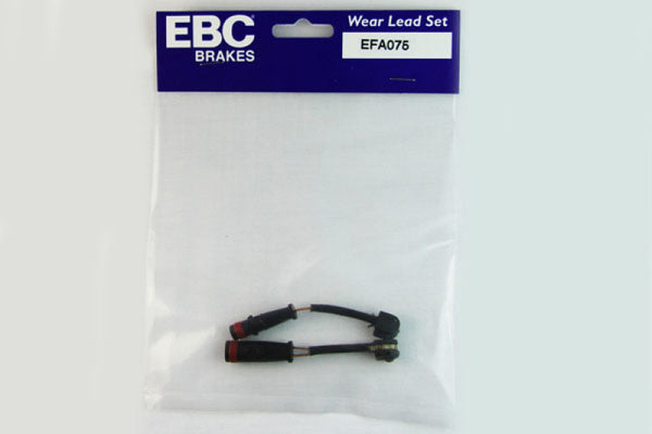EBC 07+ Dodge Sprinter 3500 DRW Rear Wear Leads - EFA075 for 2010-2018 Mercedes Benz Sprinter - front view