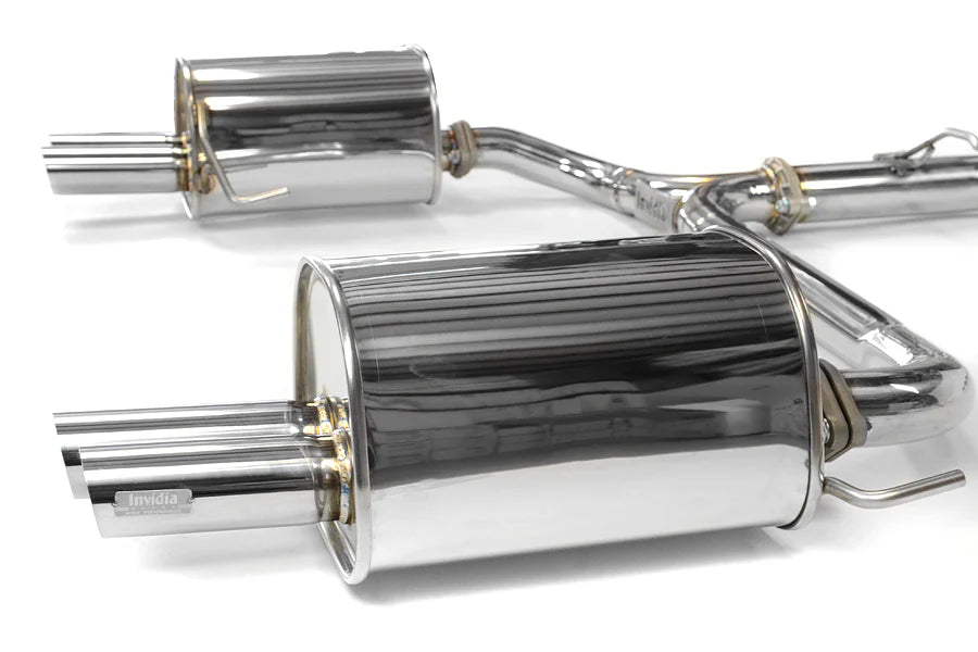 Invidia 05+ Subaru Legacy GT Stainless Steel Quad Tip Cat-back Exhaust - HS05SL1GT3