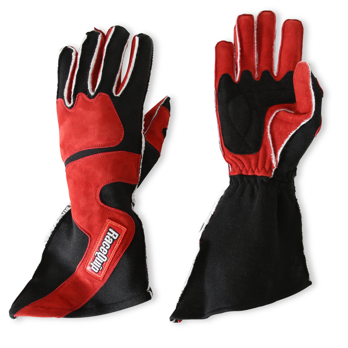 RaceQuip SFI-5 Red/Black 2XL Outseam Angle Cut Glove