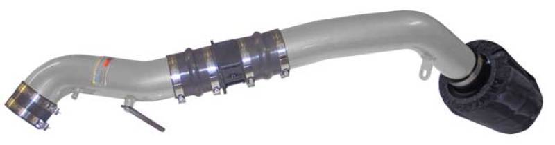 K&N 03 Hyundai Tiburon 2.7L-V6 Silver Typhoon Short Ram Intake - 69-5300TS for 2003-2005 Hyundai Tiburon - front view