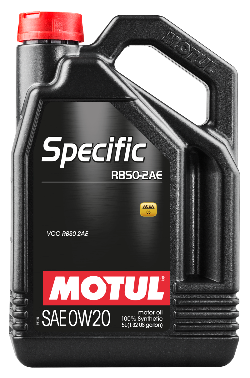 Motul OEM Specific RBS0-2AE 0W20 - 5L by Motul Tech - front view
