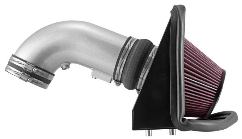 K&N 09-15 Cadillac STS-V 6.2L V8 Typhoon Performance Intake - 69-4530TS for 2009-2015 Cadillac CTS - angle view