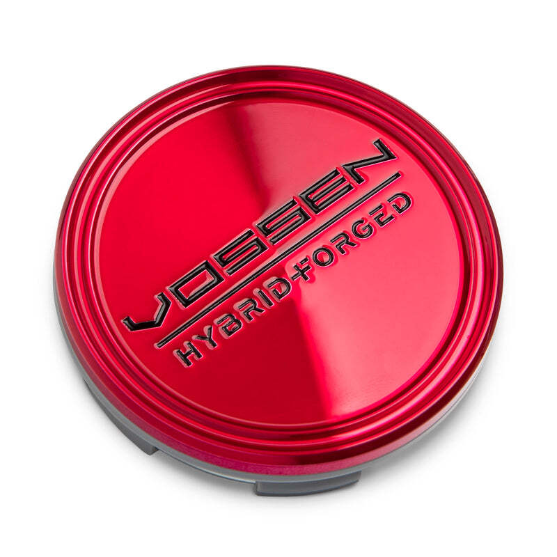 Vossen Hybrid Forged Optional Center Cap - Transparent Red - CAP-VHF-TRB