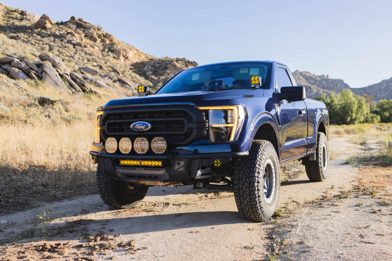 DV8 Offroad 21-23 Ford F-150 Tube Front Bumper - FBFF1-13