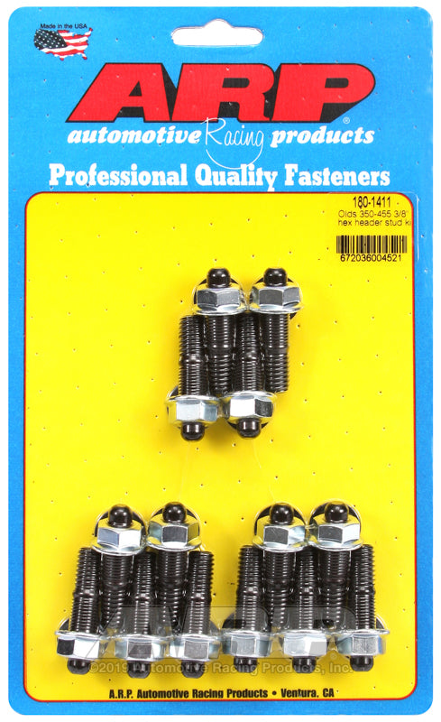 ARP Olds 350-455 3/8in hex header stud kit - 180-1411