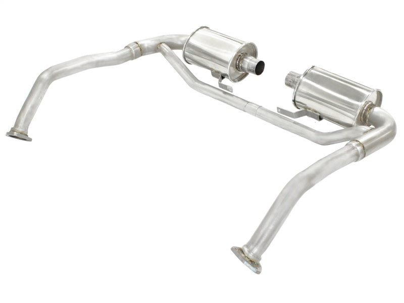 aFe MACHForce XP Exhaust Cat-Back 2in SS-304 Cat-Back Exhaust for 05-08 Porsche Boxster S (987.1) H6 - 49-36411