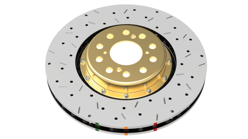 DBA 2021+ Dodge Challenger Hellcat 5000 Series 2-Piece Drilled & Slotted Front Brake Rotor w/M6 Nuts - DBA53951.1XS