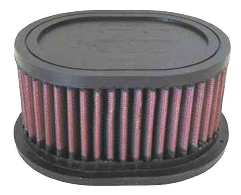 K&N 98-03 Yamaha FZS600 Fazer 600 Replacement Drop In Air Filter - YA-6098 by K&N Engineering - front view