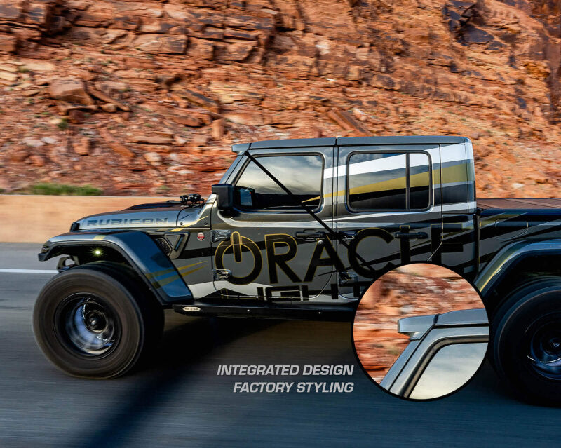 Oracle Jeep Wrangler JL/Gladiator JT Integrated Windhsiled LED Light Bar System - 5917-023