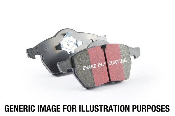 EBC 2018+ Jaguar E-Pace 2.0T Ultimax Front Brake Pads - UD2133 for 2018-2023 Jaguar E Pace - front view