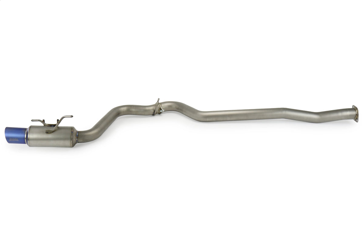 Invidia 08-14 WRX/STi 5 Door 80mm Single Outlet Full Titanium Cat-Back Exhaust - HS08SW5TRG
